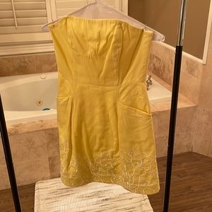 Lily Pulitzer size 6 yellow dress